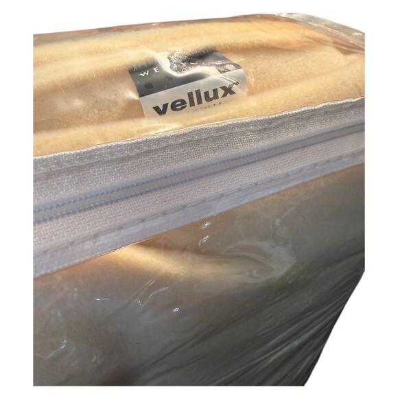 Ivory Original Vellux Blanket Twin 66x90 Soft Warm Year Round NEW - A1283 - Picture 6 of 12